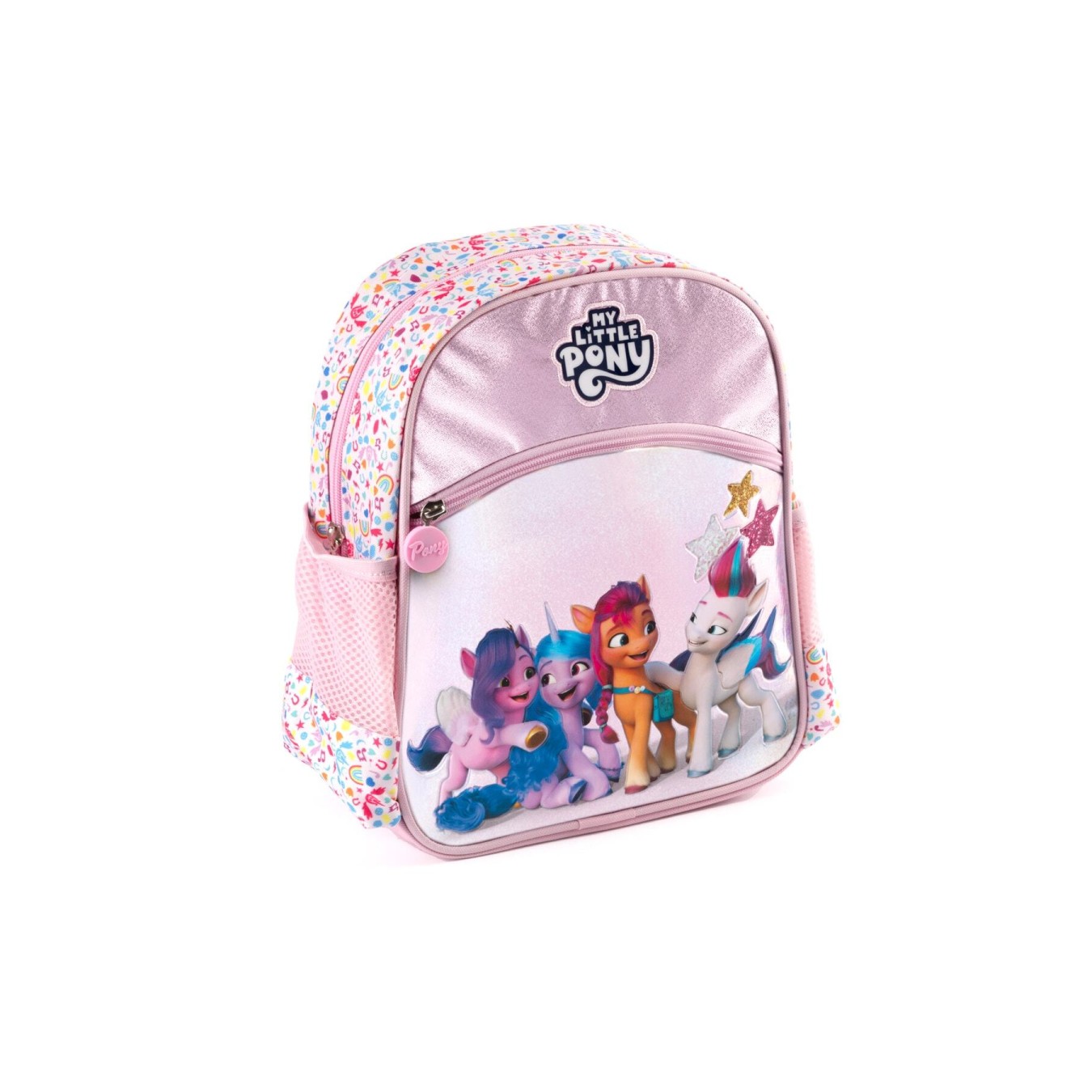 My Little Pony Lisanslı 2 Bölmeli Pembe Orijinal Anaokulu çantası