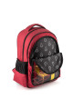 Galatasaray Lisanslı Top Figürlü kırmızı Orijinal Okul çantası