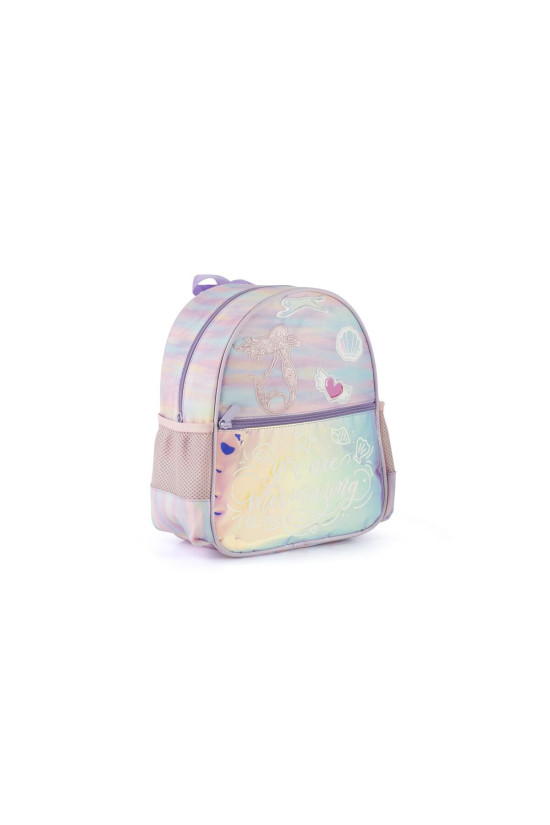 Slazenger Lisanslı Deniz Kızı Figürlü Lila Orijinal Anaokulu çantası