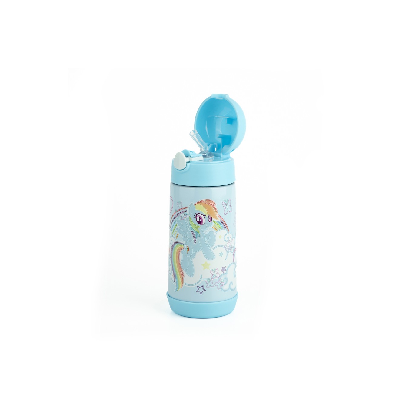 My Little Pony Lisanslı Pembe Mavi Orijinal Metal Matara