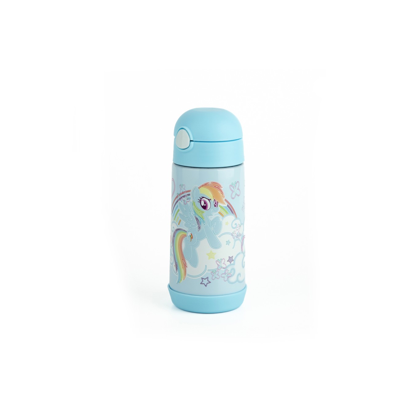 My Little Pony Lisanslı Pembe Mavi Orijinal Metal Matara