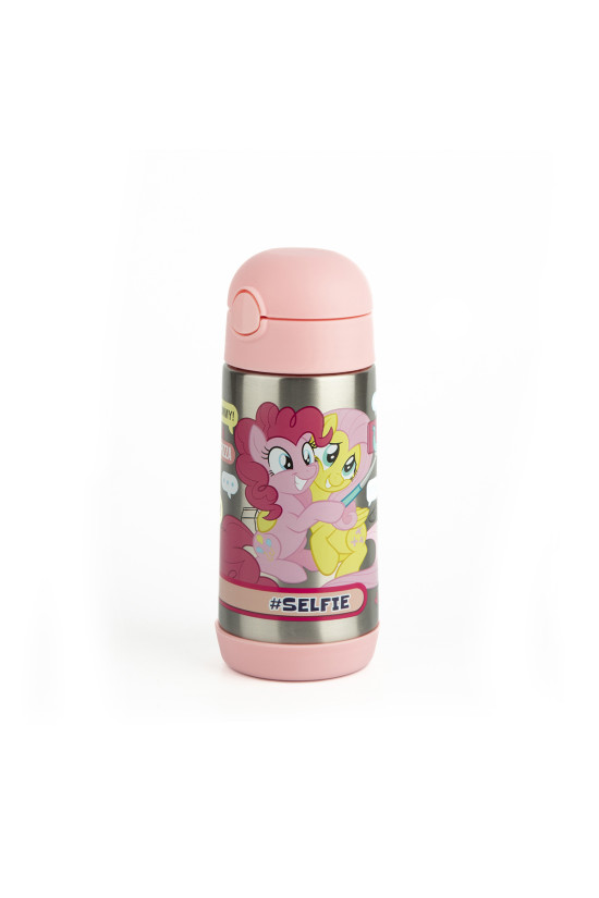 My Little Pony Lisanslı Pembe Orijinal Metal Matara