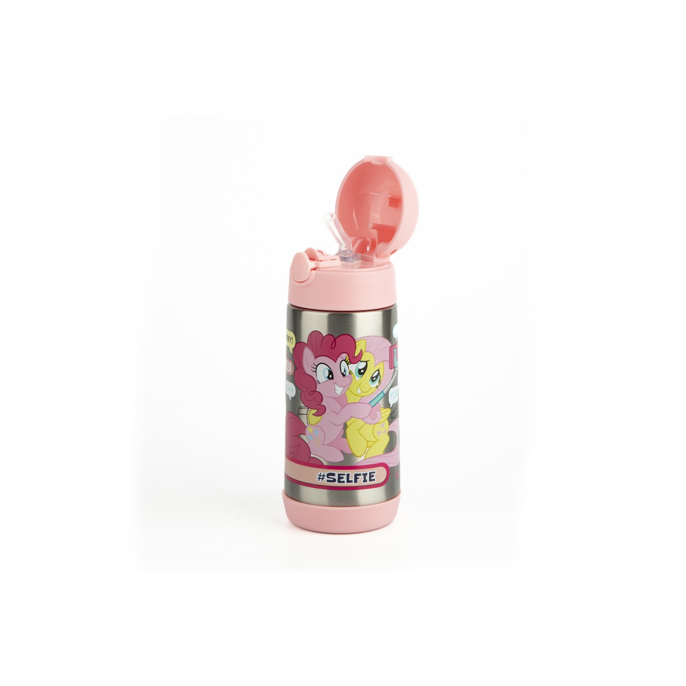 My Little Pony Lisanslı Pembe Orijinal Metal Matara
