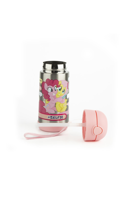 My Little Pony Lisanslı Pembe Orijinal Metal Matara