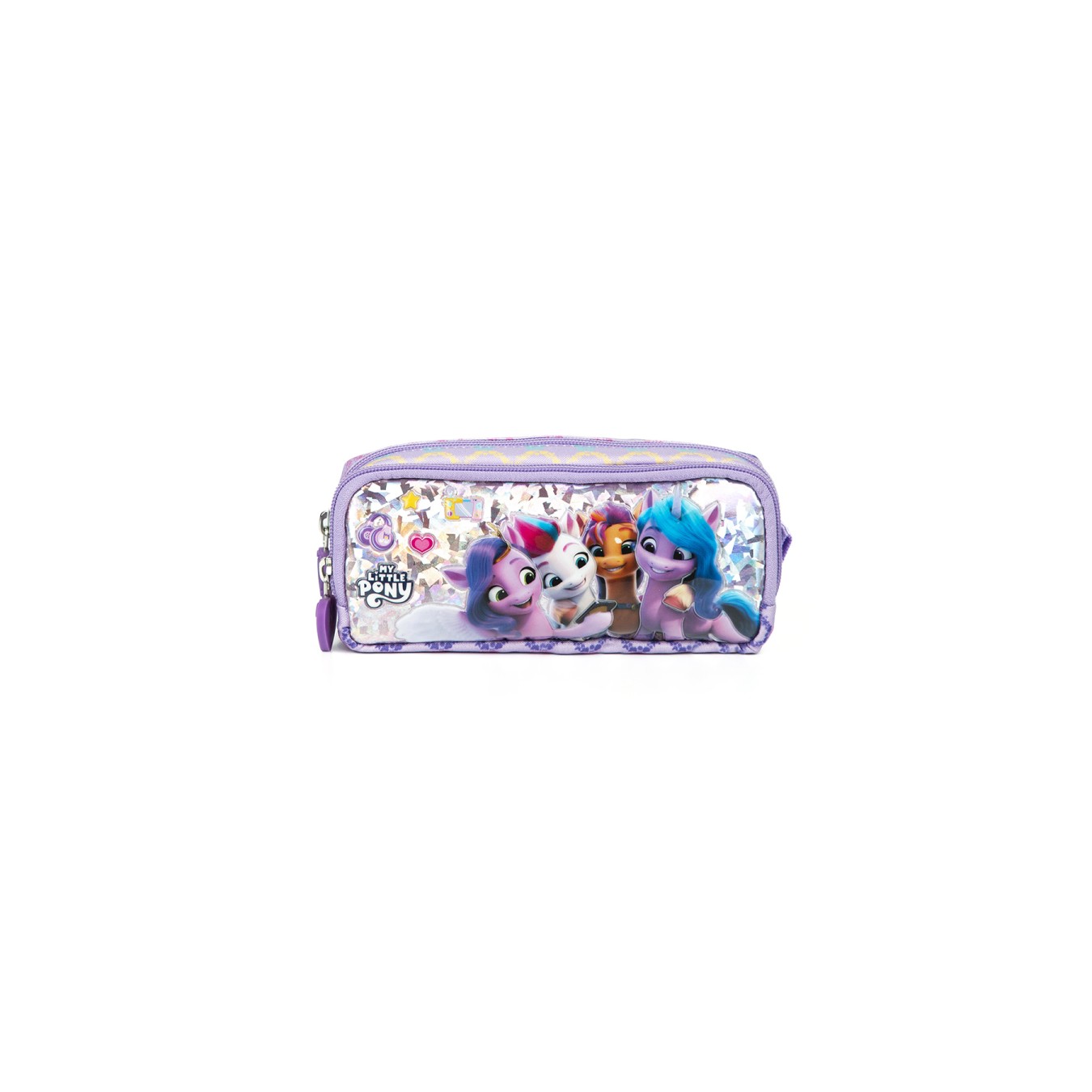 My Little Pony Lisanslı 2 Bölmeli Lila Renkli Orijinal Kalemlik