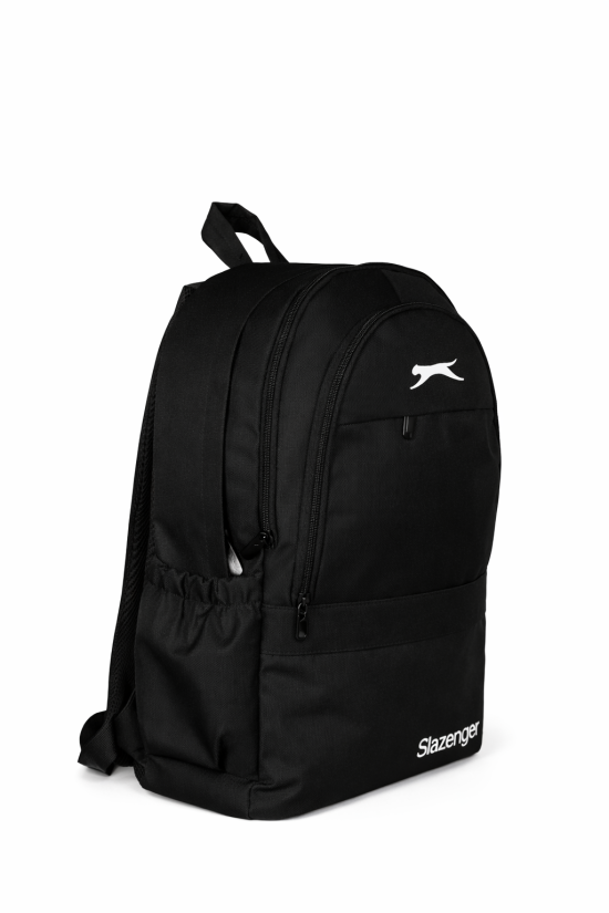 Slazenger Lisanslı 3'lü Okul Seti - Sırt Çantası + Beslenme Çantası + Kalemlik Siyah
