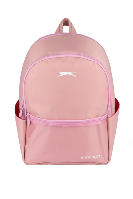 Slazenger Lisanslı PVC Detaylı Pembe Orijinal Sırt çantası