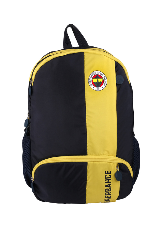 Fenerbahçe Lisanslı Laptop Bölmeli Sarı Lacivert Orijinal Sırt çantası