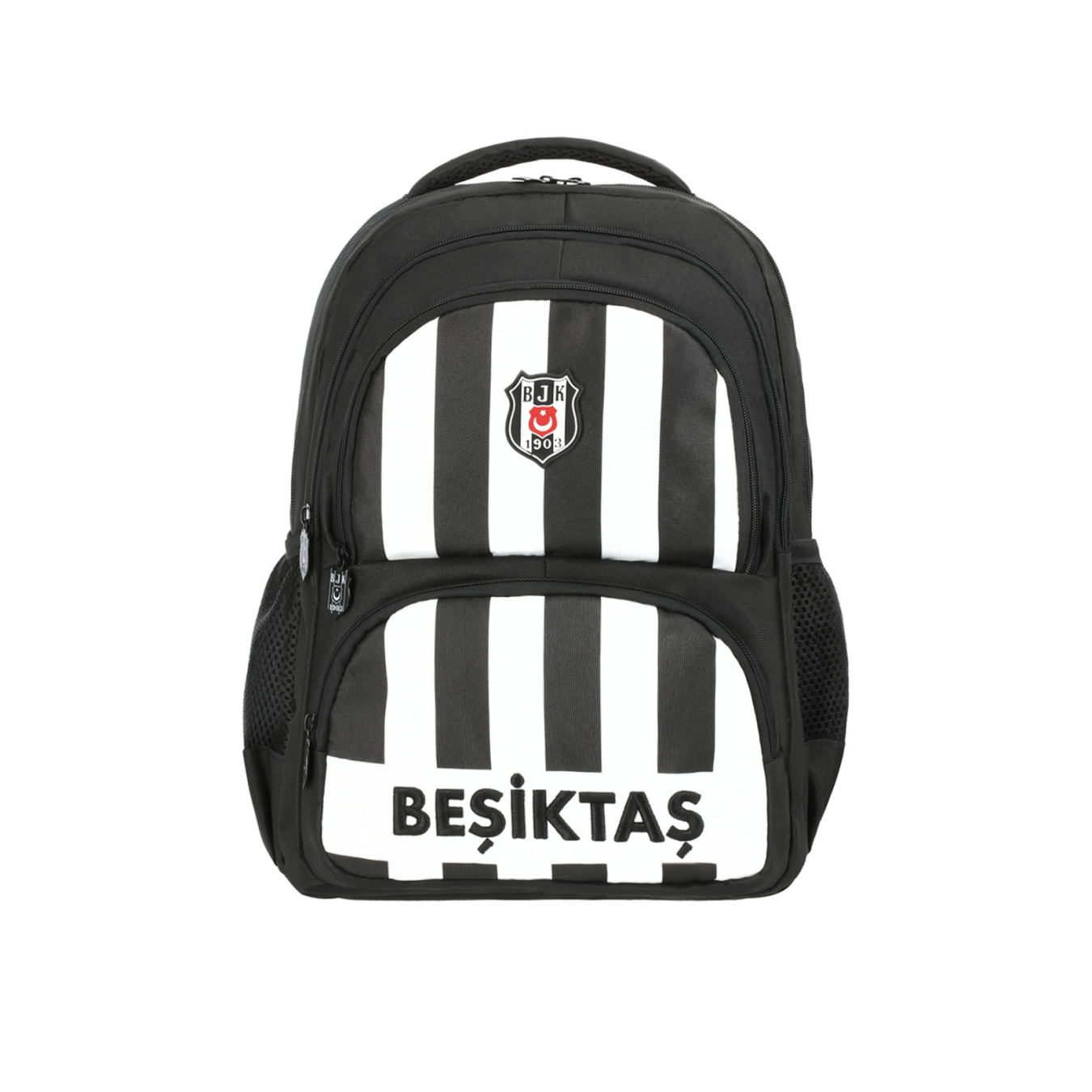Beşiktaş Lisanslı Siyah Beyaz Orijinal Okul çantası