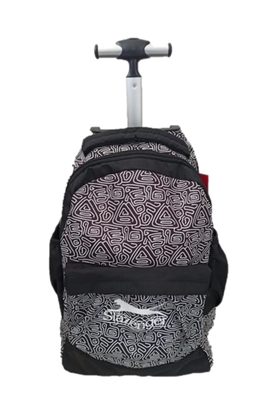 Slazenger Siyah Orijinal Çekçekli Trolley Sırt çantası