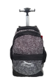 Slazenger Siyah Orijinal Çekçekli Trolley Sırt çantası