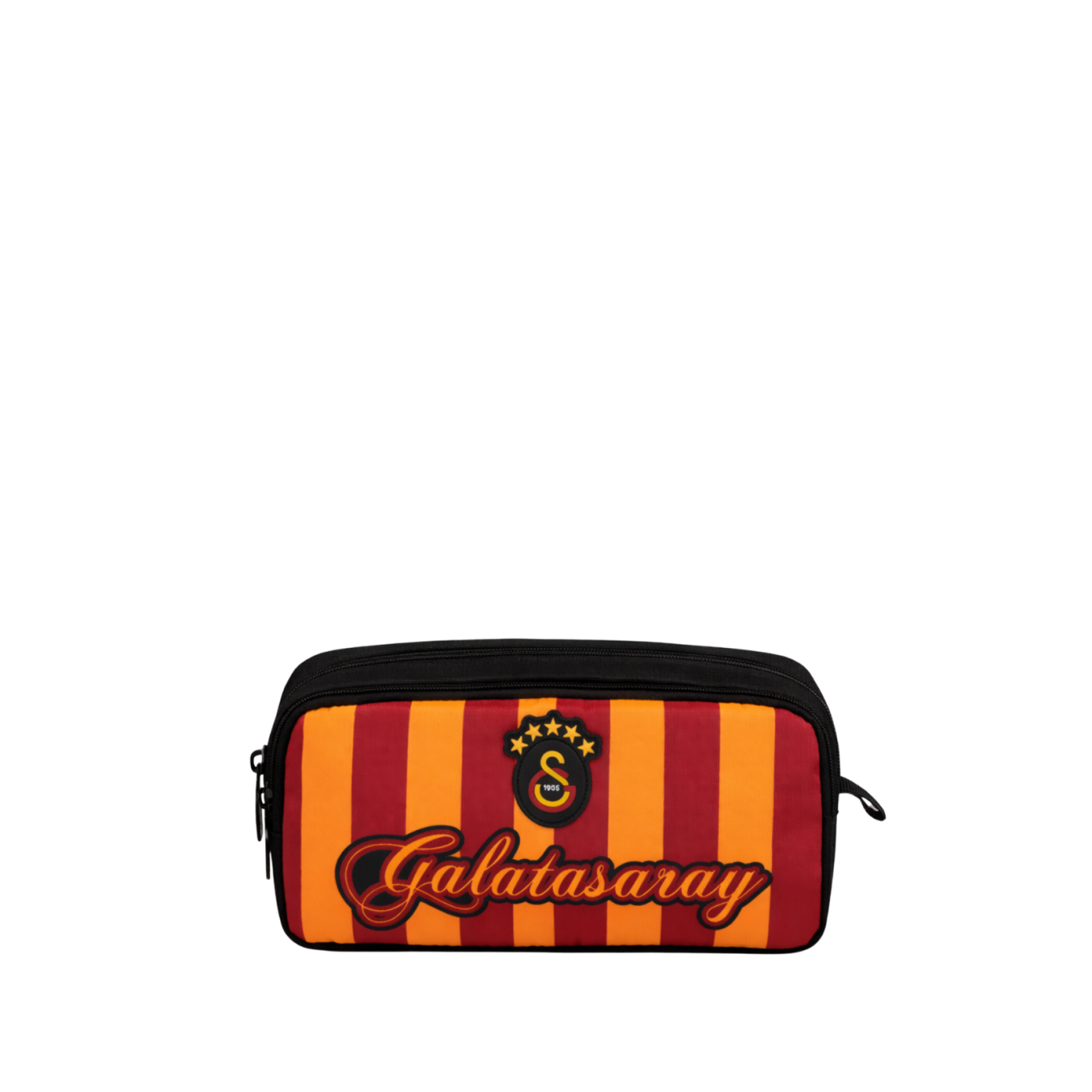 Galatasaray Lisanslı Parçalı Kalem Çantası - 2 Bölmeli Su İtici Kumaş Taraftar Kalemliği